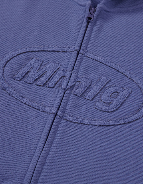 [Mmlg] OPACITY HOOD ZIPUP (PURPLE CLOUD)