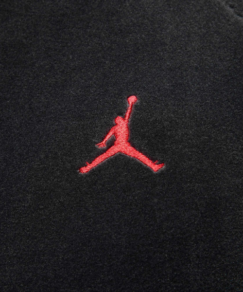 Трековая куртка Jordan Brooklyn Velour M - Black:Gym Red / HV1870-010