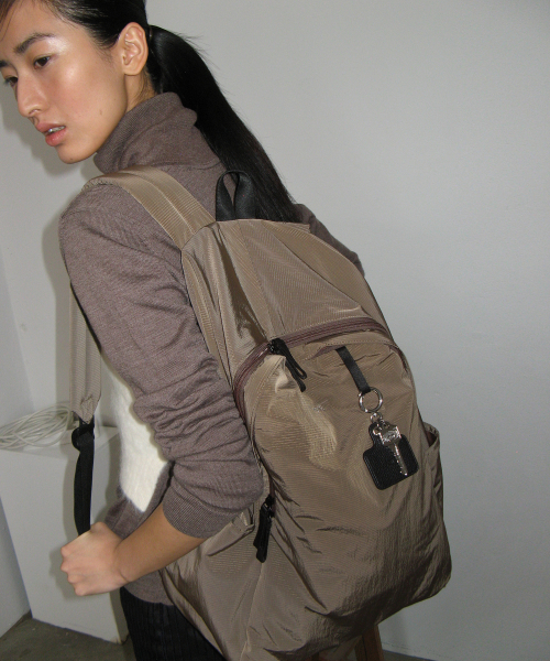 0006 HideSlot Classic Backpack (L)_Mocha