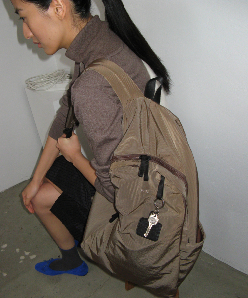 0006 HideSlot Classic Backpack (L)_Mocha