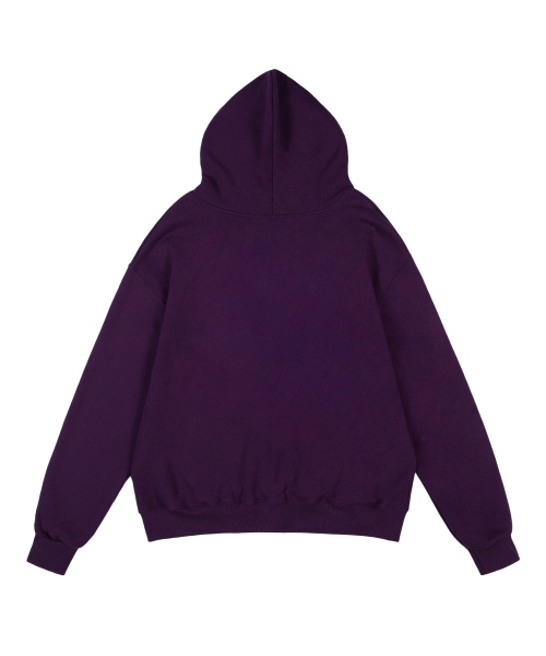 Худи на молнии со стразами Glint Purple K25ZA164