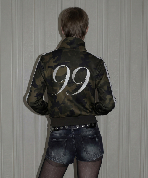 Lace Track Jacket Camo