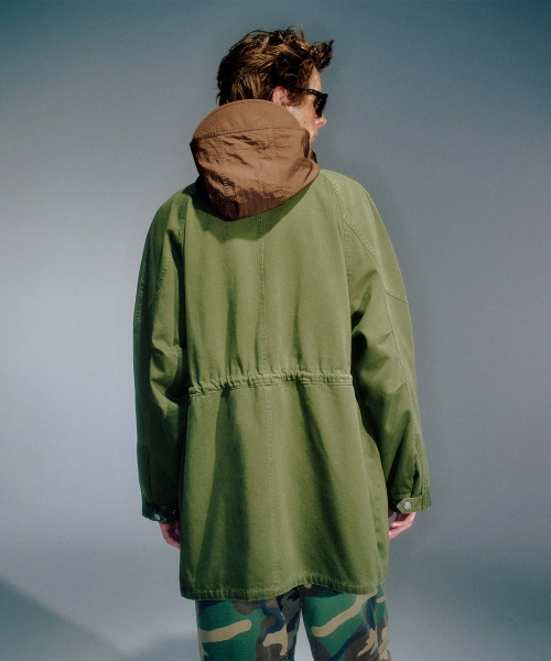MEN VICTOR COTTON FIELD JACKET KHAKI