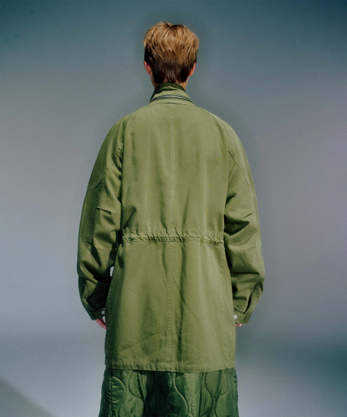 WOMEN VICTOR COTTON FIELD JACKET KHAKI