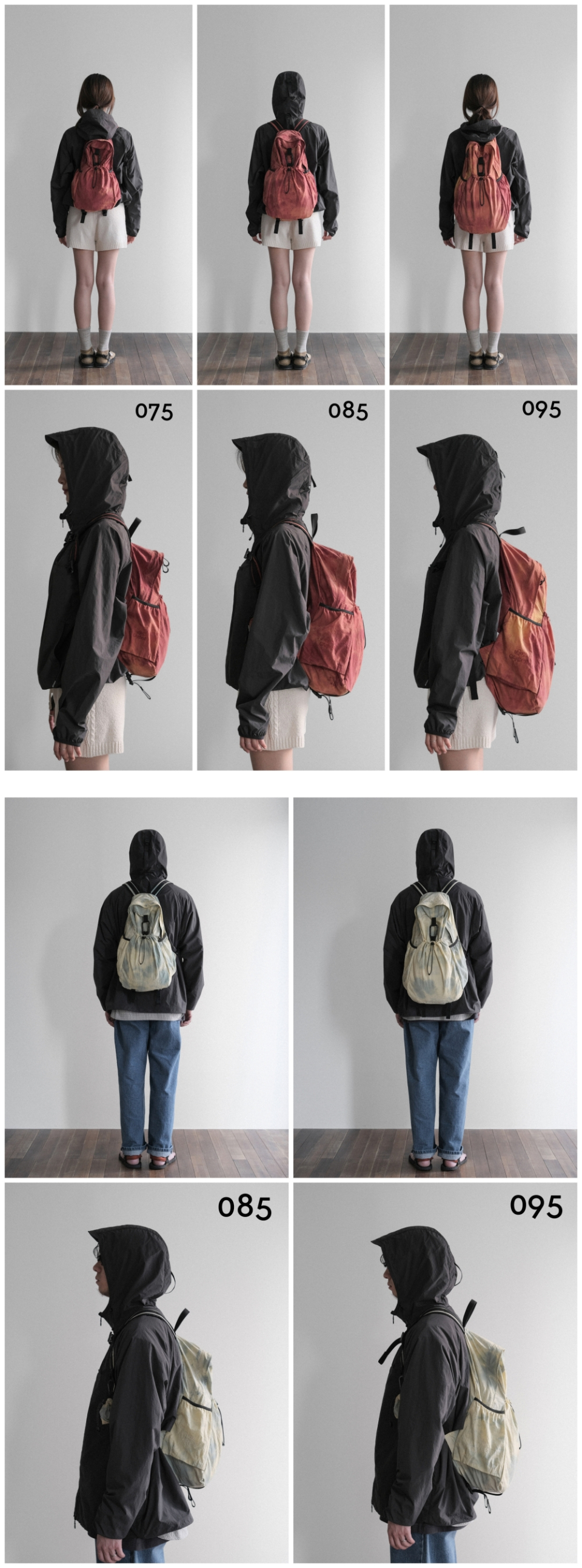 MUSINSA | MMOGARDEN mmo backpack 085 nylon tiedye / foggy night