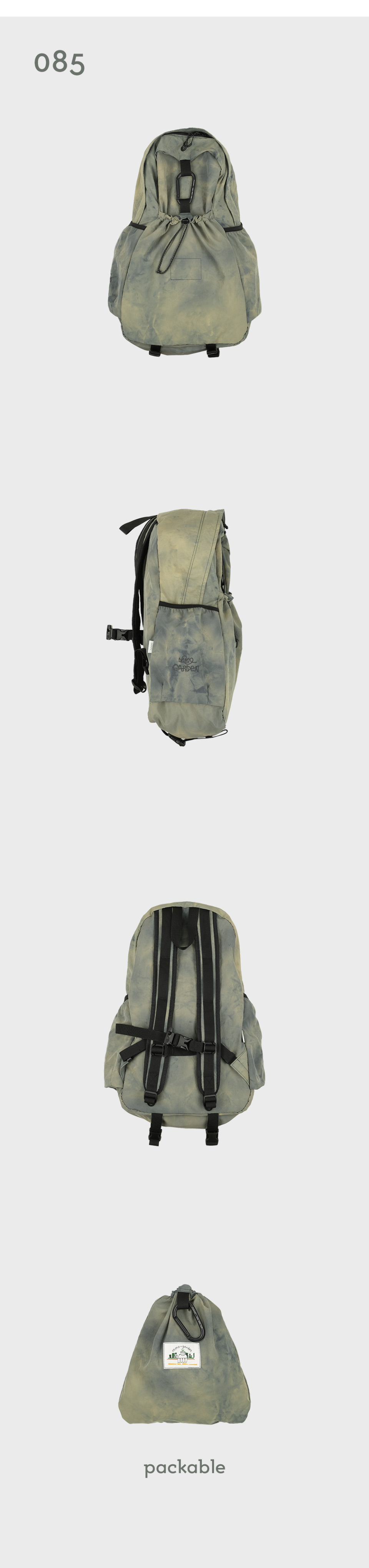 MUSINSA | MMOGARDEN mmo backpack 085 nylon tiedye / foggy night MUSINSA | MMOGARDEN mmo backpack 085 nylon tiedye / foggy night