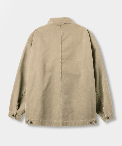 FRENCH WORK JACKET_BEIGE