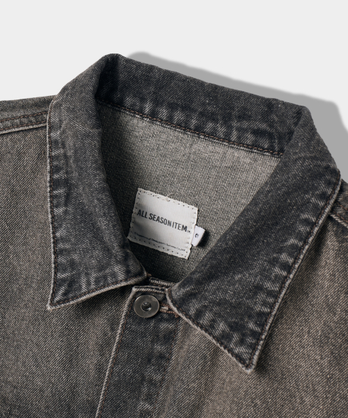 Куртка ASI OG Essential Trucker_Denim Dust Black