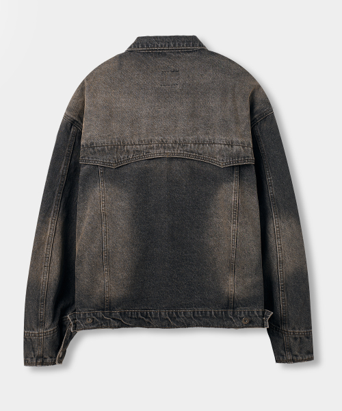 Куртка ASI OG Essential Trucker_Denim Dust Black