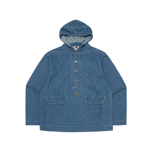 Джинсовый анорак с капюшоном S.BLUE
