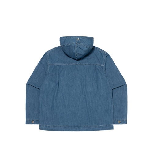 Джинсовый анорак с капюшоном S.BLUE