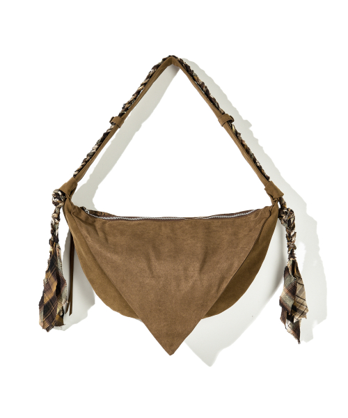 Rustic Strap Bandana Hobo Bag_BR