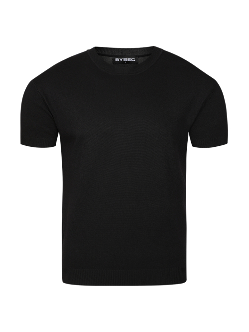 Однотонный трикотажный джемпер muscle fit_2Color