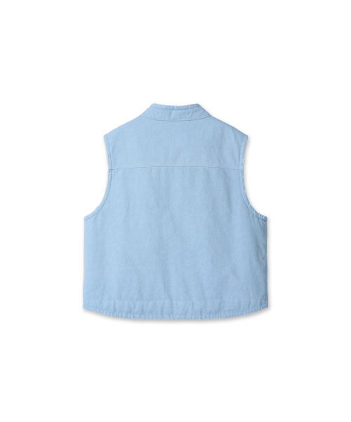 Vintage Reversible Oxford Vest