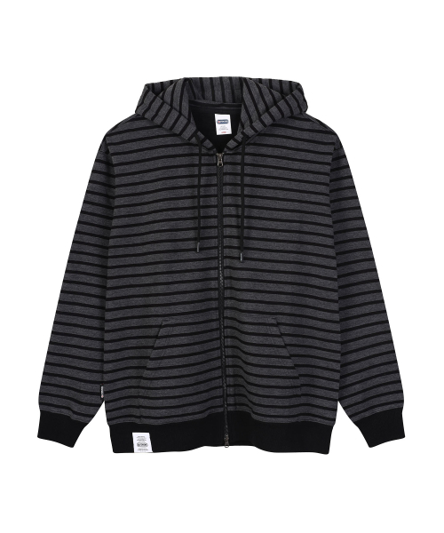 STRIPE ZIP-UP худи (черный)