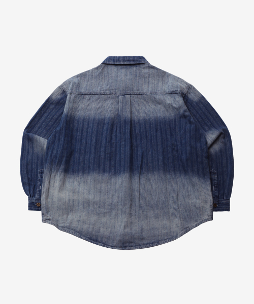Vintage brushed джинсы over shirts синий