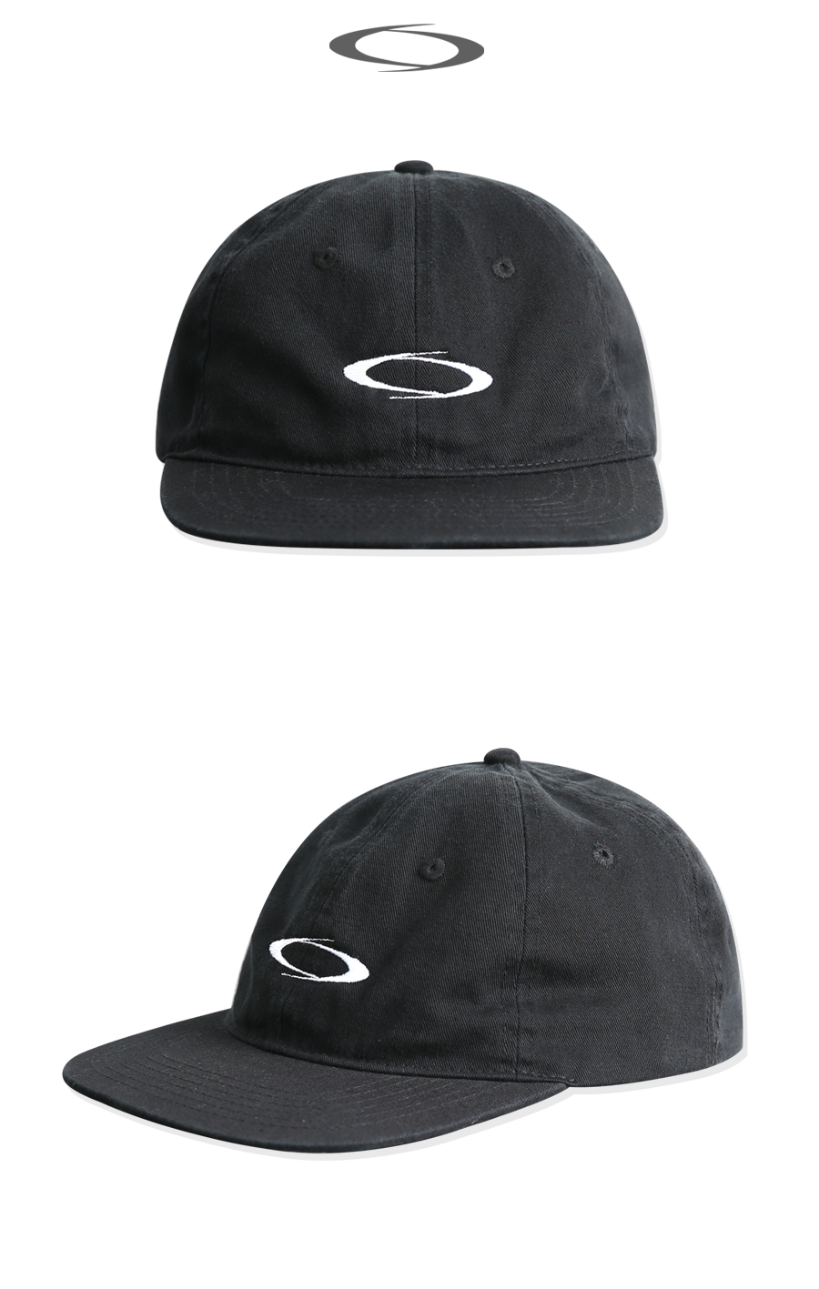 SIGNATURE LOGO SNAPBACK - 3 COLORS BLACK