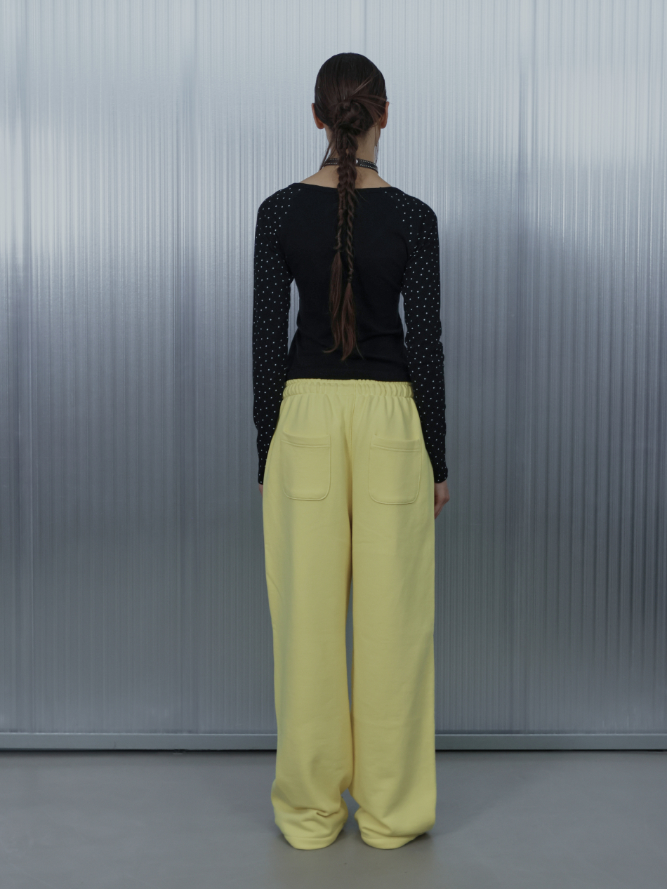 PUNK WAPPEN SWEATPANTS / YELLOW | ファッション通販サイト NUGU