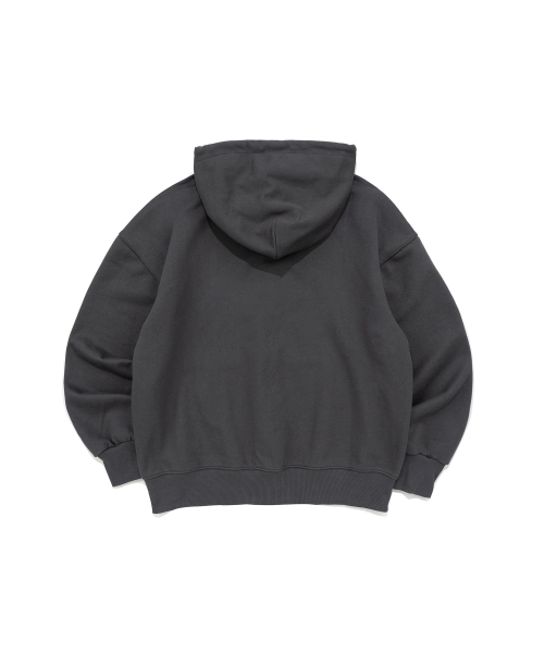 NET DIVIDE HOOD ZIP-UP (CHARCOAL)