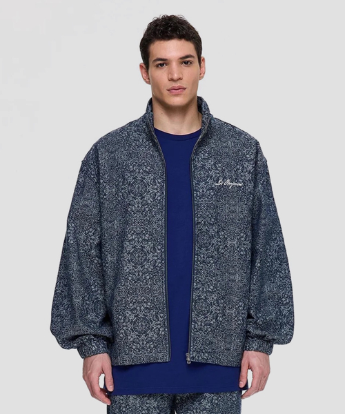 (W) 004 джинсы TRACK TOP 004 CARPET ALLOVER INDIGO