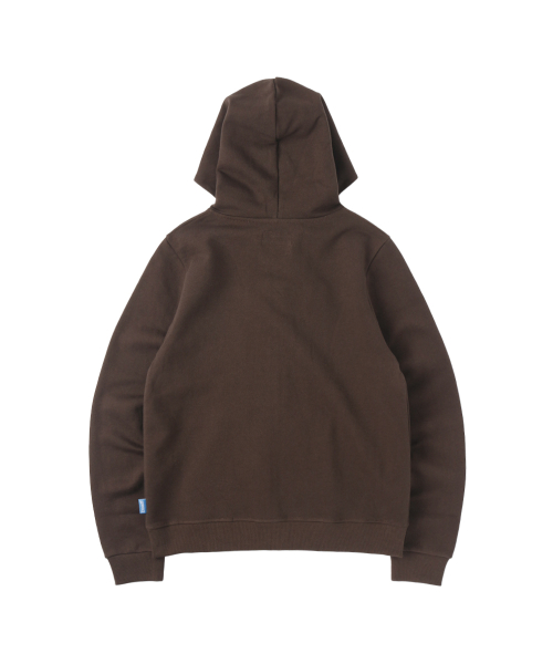 Stars Zip Up худи - Brown