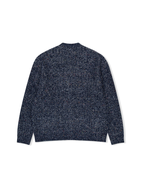 Speckle Yarn вязаный Cardigan синий