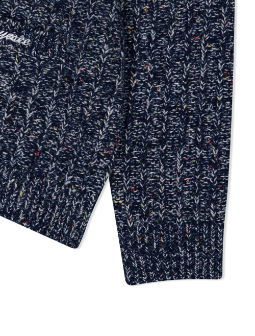 Speckle Yarn вязаный Cardigan синий