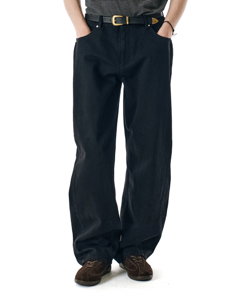 BRACKET0 Curved Tapered Barrel-Fit джинсы Pants BRACKET1 CODE0