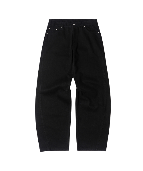 BRACKET0 Curved Tapered Barrel-Fit джинсы Pants BRACKET1 CODE0