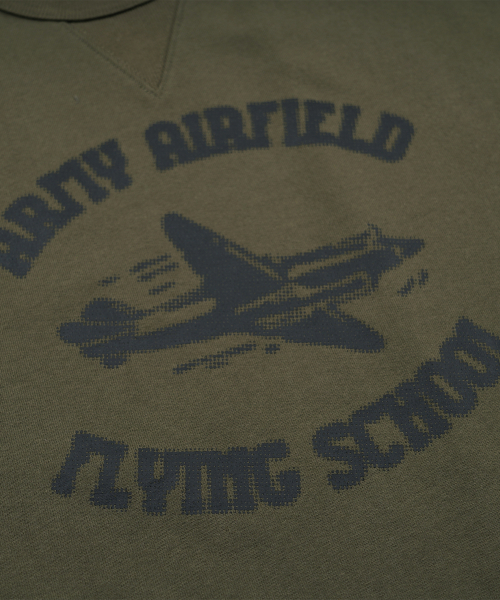 ARMY AIRFIELD SWEATSHIRT OLIVE