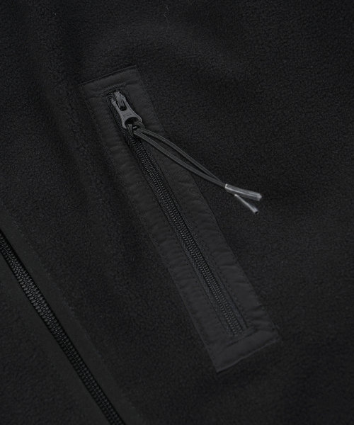 FLEECE ZIP UP куртка черный
