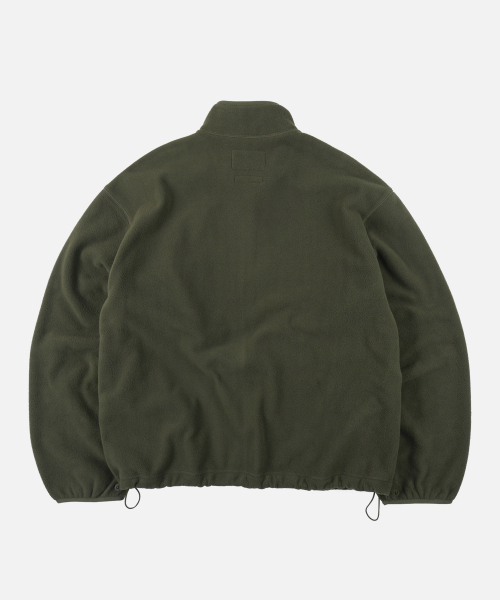 FLEECE ZIP UP куртка OLIVE