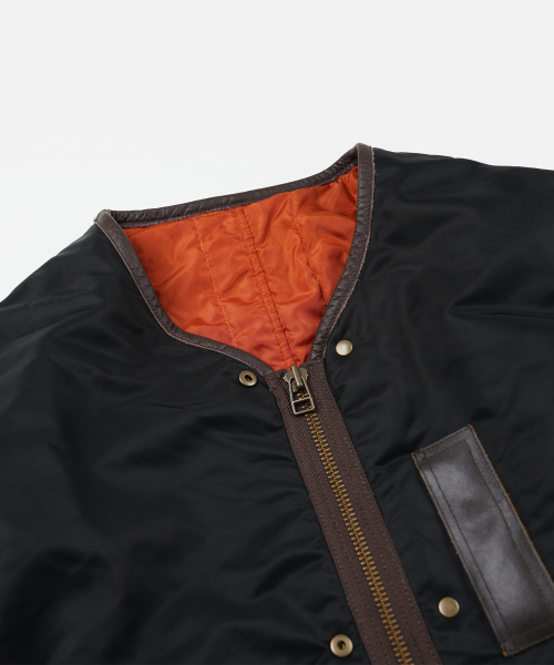 REVERSIBLE MA-1 LINER куртка черный