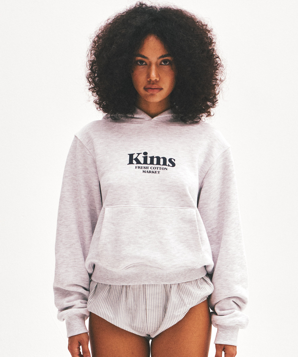 KIMS BAM LOGO HOODIE - 5 COLORS GREY