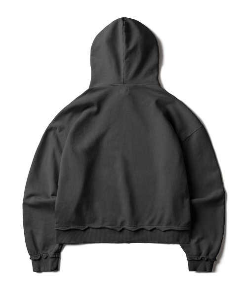 BRACKET0 VTG CROP худи (CHARCOAL)