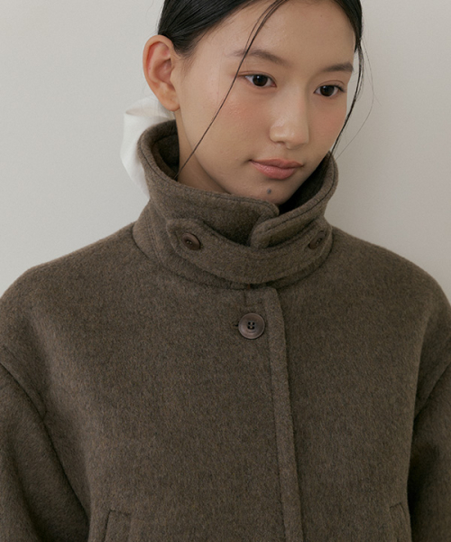 standard шерстяной half coat-brown