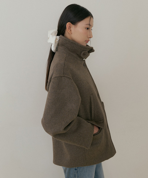 standard шерстяной half coat-brown