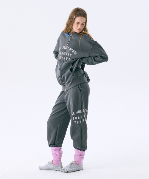 Vintage Sweat Jumper_Dark Grey