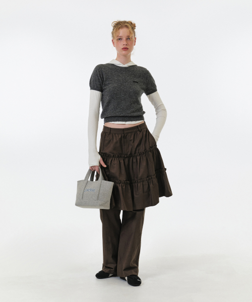 MAREN SKIRT брюки (KHAKI)