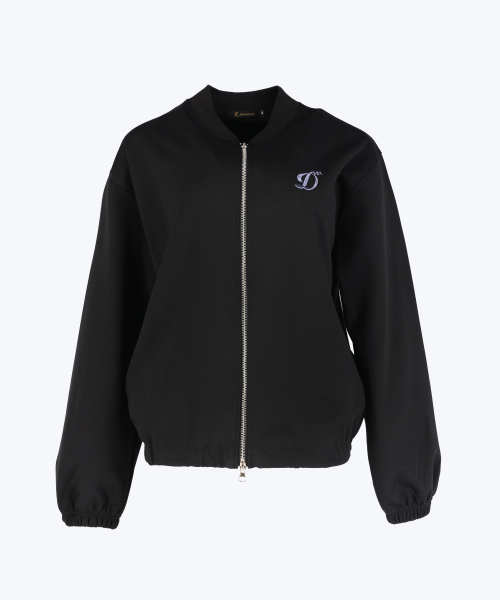 Спортивная куртка Double 789 с лентой на спине (Black)