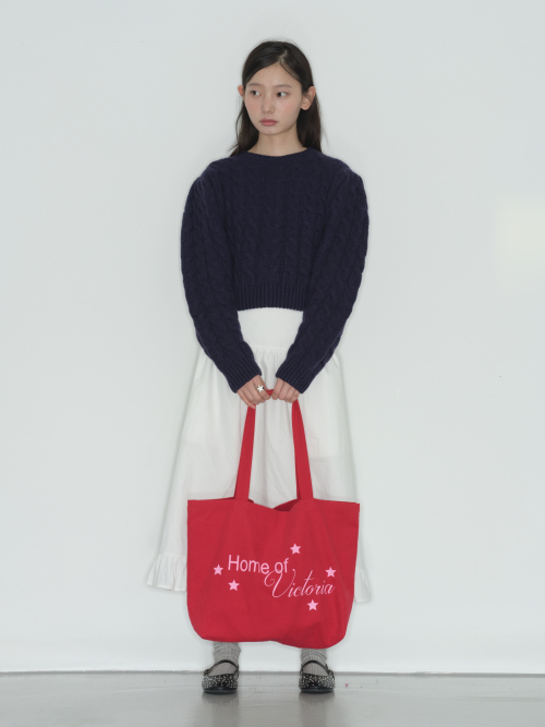 [HBTxVICTORIA] Home of Victoria Eco сумка (RED)