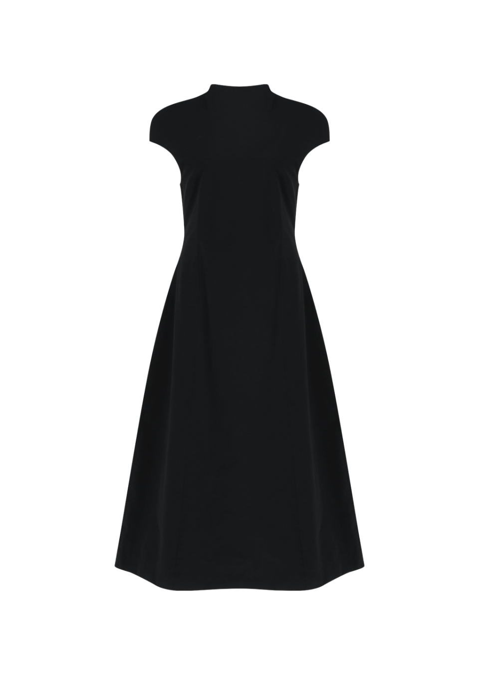 아모멘토(AMOMENTO) TAFFETA MOCK NECK VOLUME DRESS - 사이즈 & 후기
