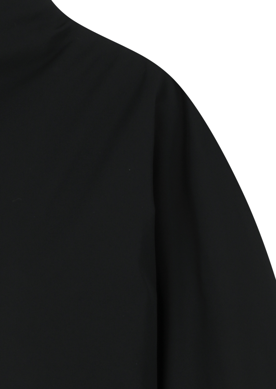 【AMOMENTO】Taffeta Padded Raglan Jumper Amomento Taffeta Padded Jumper Black