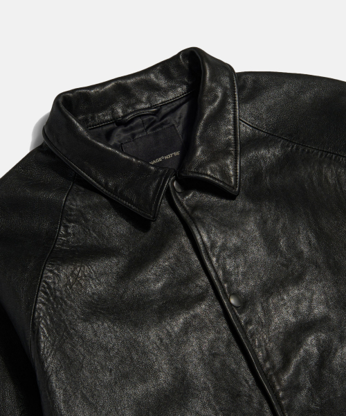 Washed Sheepskin Coach куртка черный
