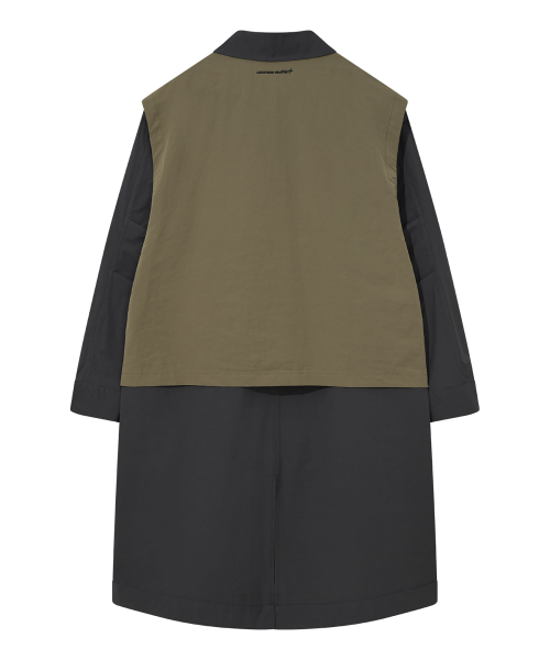 UTILITY двусторонний COAT (CHARCOAL)