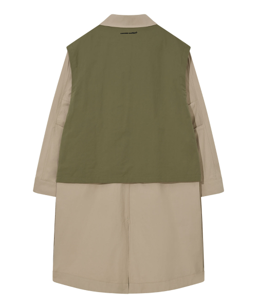 UTILITY двусторонний COAT (BEIGE)