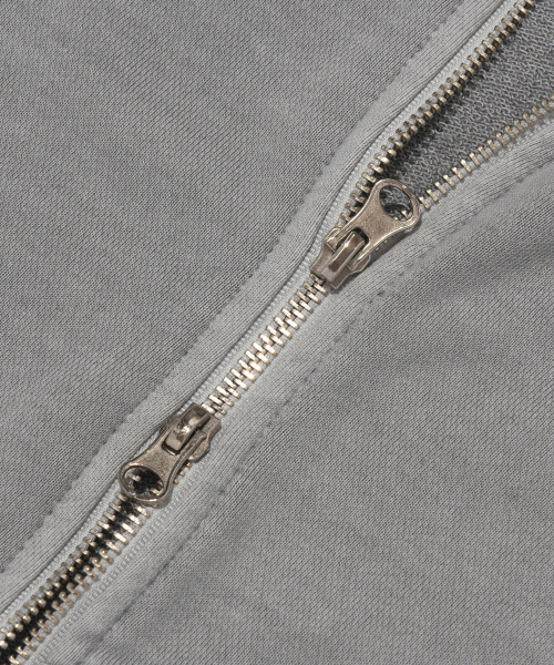 Ретро пигментная куртка с высоким воротником (Grey)