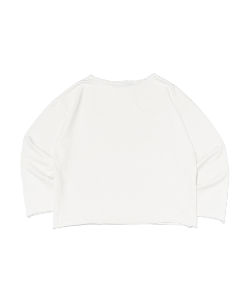 Базовый однотонный свитшот оверсайз (White)