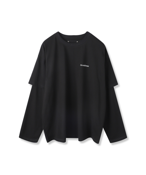 Ink Drop Layered T-shirt_3Colors