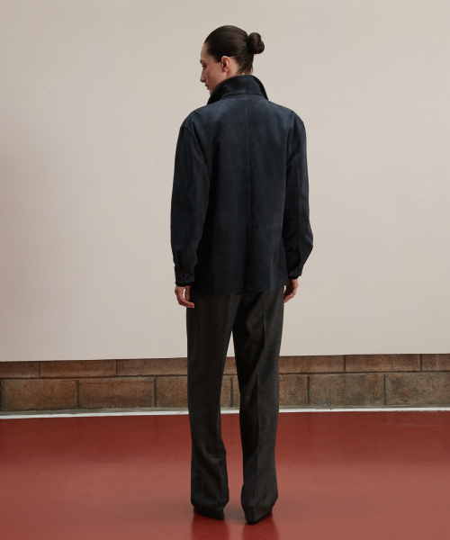 замша Atelier Jacket_Navy